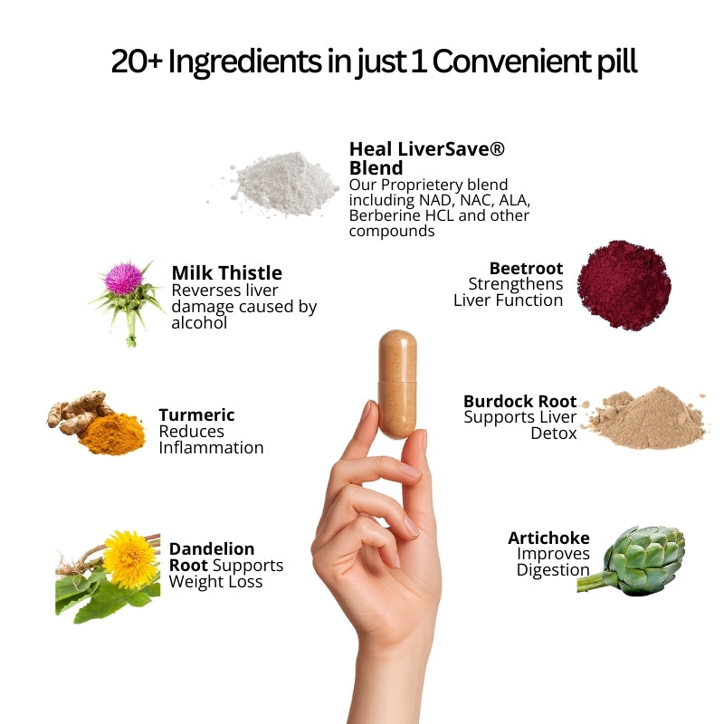 heal 20-in-1 Liver Detox Capsules