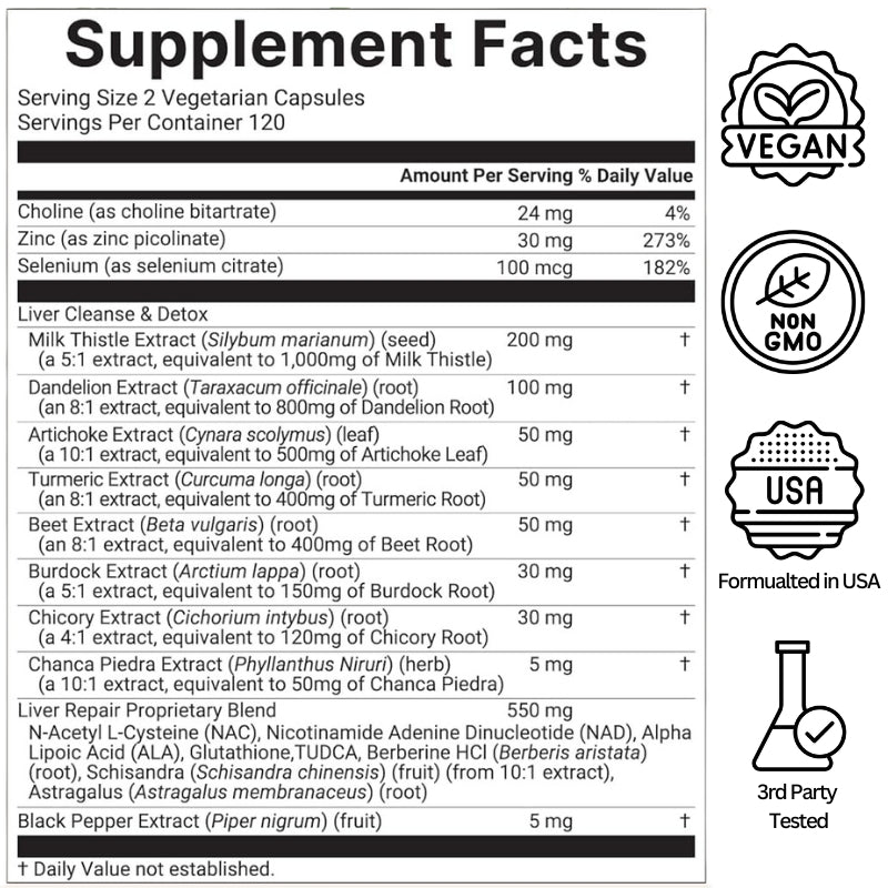 heal 20-in-1 Liver Detox Capsules