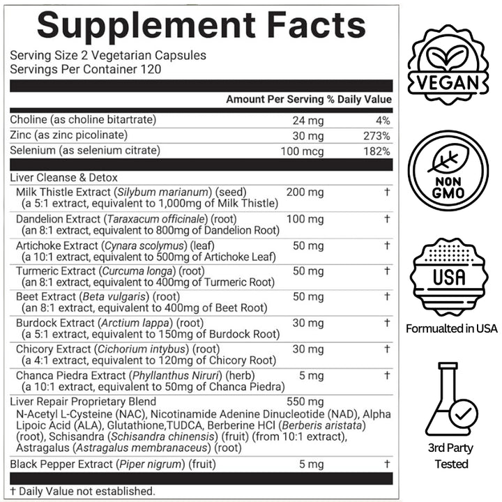 heal 20-in-1 Liver Detox Capsules