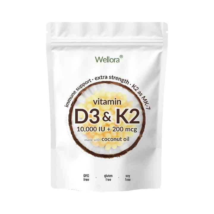 Wellora® VITAMIN D3 & K2 SOFTGELS