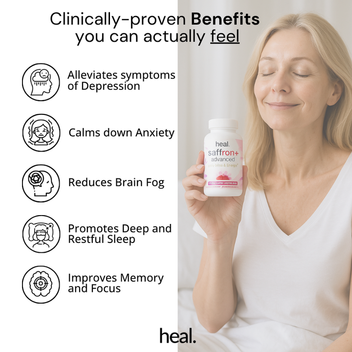 Heal Saffron+ Advanced Capsules